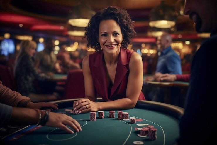 Slot Queen of Bounty bernuansa neon